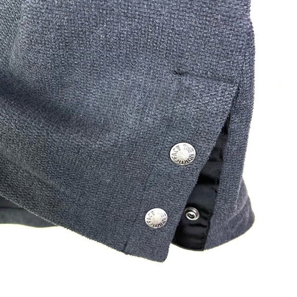 The North Face Knit Stitch Long Line Pullover Fleece Hoodie Charcoal Gray medium - Picture 6 of 9